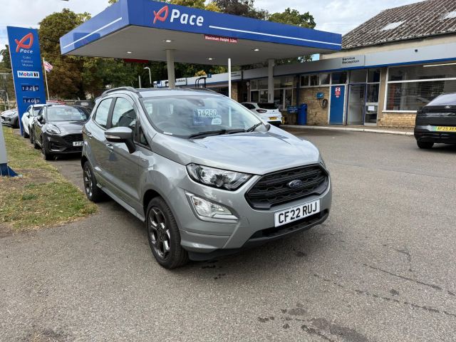 2022 (22) Ford EcoSport ST-Line 5 Door 1.0L Ford EcoBoost 140PS FWD 6 Speed Manual