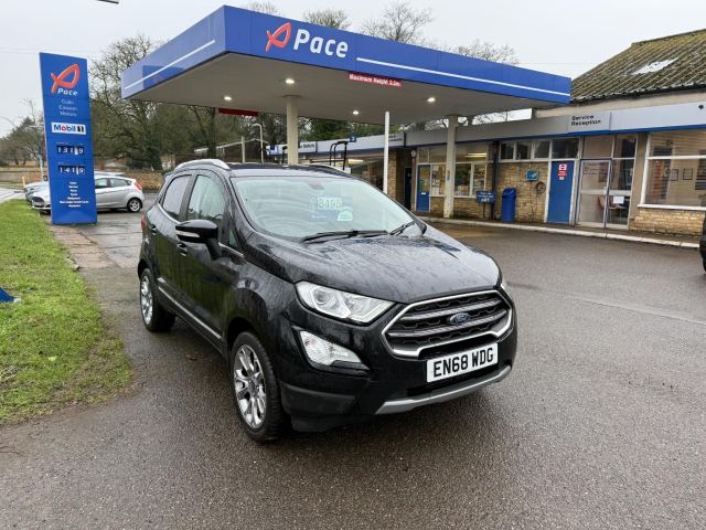 2019 (68) Ford EcoSport 1.0T EcoBoost GPF Titanium SUV 5dr Petrol Manual Euro 6 (s/s) (100 ps)